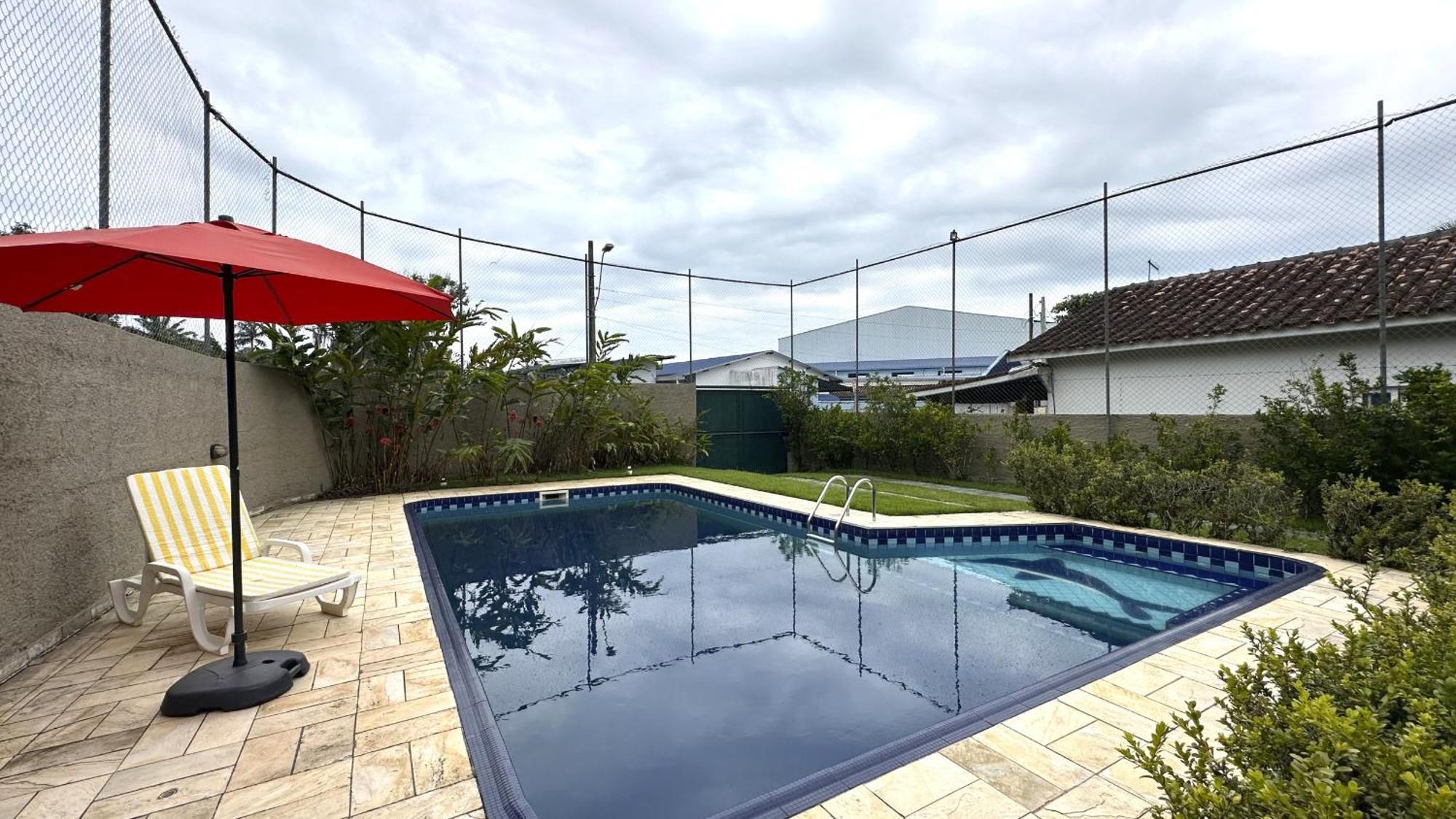 Casa C Piscina A 700M Da Praia De Caraguatatuba Sp Buitenkant foto